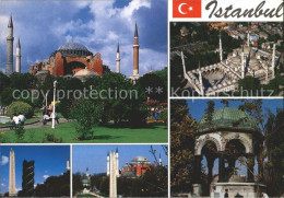 71842190 Istanbul Constantinopel St. Sophia Egyptian Obelisk Hippodrome Fontain  - Turkije