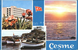 71842125 Cesme Hotel Cesme-Fischer Boote  Tuerkei - Turkije