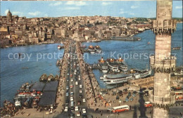 71842120 Istanbul Constantinopel Galata Bruecke Dampfer  Istanbul - Turkije