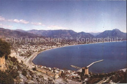 71842101 Alanya Teilansicht Burg Strand Alanya - Türkei