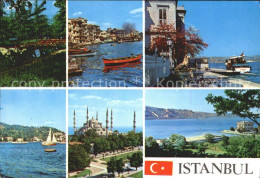 71842045 Istanbul Constantinopel Segelboot Moschee Boot Blume Istanbul - Türkei