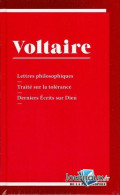 Lettre Philosophique /traité Sur La Tolérance/dernier écrit Sur Dieu - Autres & Non Classés