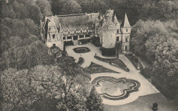 PONS VUE AERIENNE DU CHATEAU D'USSON LES EGRETEAUX CPSM 9X14 TBE - Pons