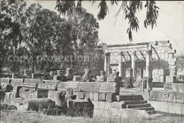 71835008 Kfar Nahum Partly Restored Synagogue Ruinen Antike Kfar Nahum - Israël