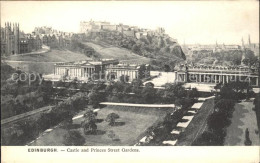 71834735 Edinburgh Castle And Princes Street Gardens Edinburgh - Altri & Non Classificati