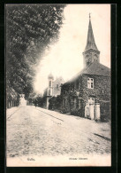 AK Eutin, Plöner Strasse Mit Kirchturm  - Plön