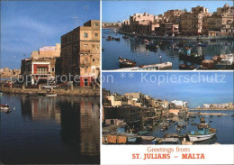 71820975 St Julians Hafen Boote  - Other & Unclassified