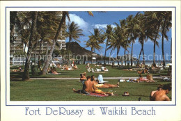 71820624 Waikiki Beach Fort DeRussy - Autres & Non Classés