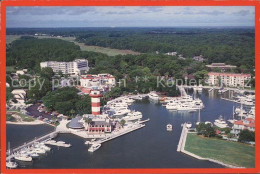 71820549 Hilton_Head_Island Harbour Town Lighthouse Aerial View - Sonstige & Ohne Zuordnung