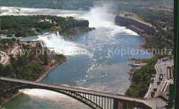71820101 Niagara Falls Ontario Aerial View Bridge Niagara Falls Canada - Non Classés