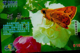 TELECARTE ETRANGERE....PAPILLON.. - Mariposas