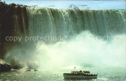 71819912 Niagara Falls Ontario Horseshoe Falls Boat Maid Of The Mist Niagara Fal - Unclassified