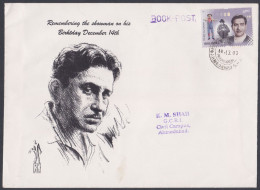 Inde India 2007 Special Cover Raj Kapoor, Indian Actor, Director, Producer, Hindi Bollywood Cinema, Film, Movies - Brieven En Documenten