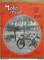 Moto Revue N 1096 équipement électrique 2 Août 1952 - Unclassified