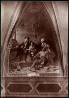 Fotografie Brück & Sohn Meissen, Ansicht Meissen I. Sa., Albrechtsburg, Gemälde Erfindung DesPorzellan's  - Lieux