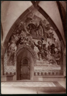 Fotografie Brück & Sohn Meissen, Ansicht Meissen I. Sa., Albrechtsburg, Wandgemälde Einzug Conrads Von Wettin  - Luoghi