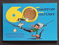 BELGIQUE 2017 / COINCARD 5€ / 60 ANS GASTON LAGAFFE / FR - Belgique