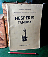 HESPERIS TAMUDA VOL. XXII UNIVERSITÉ MOHAMMED V. - Unclassified