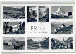 10668801 Brig Brig Wasenhorn Matterhorn Fletschhorn Bettmeralp X Brig - Otros & Sin Clasificación