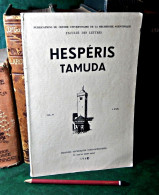 HESPERIS TAMUDA VOL. XXVI-XXVII UNIVERSITÉ MOHAMMED V. - Non Classés