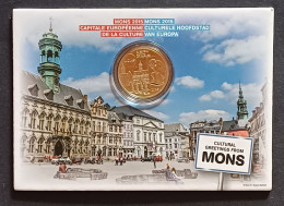 BELGIQUE 2015 / COINCARD 5€ / MONS, CAPITALE EUROPÉENNE DE LA CULTURE / NL - Bélgica