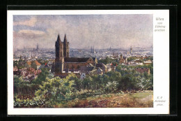 Künstler-AK E.F. Hofecker: Wien, Blick Von Döbling Auf Die Stadt  - Otros & Sin Clasificación