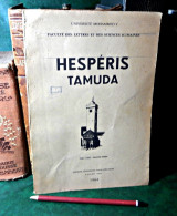 HESPERIS TAMUDA  UNIVERSITÉ MOHAMMED V. - Unclassified