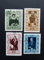 LIECHTENSTEIN MI-NR. 311-314 GESTEMPELT(USED) GEMÄLDE (IV) 1953 - Used Stamps