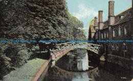R111992 Queens College Bridge. Cambridge. 1908 - Welt
