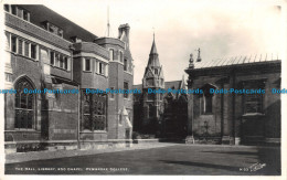 R111994 The Hall Library And Chapel. Pembroke College. Walter Scott. RP - Welt