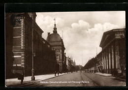 AK Dessau, Cavalierstrasse Mit Herzogl. Palais  - Dessau