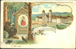 10582059 Einsiedeln SZ Einsiedeln Hl Meinrad Gnadenbild Praegedruck X 1913 Einsi - Otros & Sin Clasificación