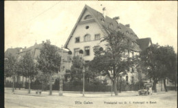 10582029 Basel BS Basel Spital Villa Galen Ungelaufen Ca. 1910 Basel - Autres & Non Classés