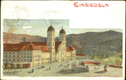 10581989 Einsiedeln SZ Einsiedeln KuenstlerK. Dussault Kloster X 1908 Einsiedeln - Sonstige & Ohne Zuordnung