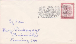 Brief 1974 - Mi.1439 (1) : Freimarke : Schönes Österreich - Bludenz , Vorarlberg , SST 4411 Christkindl - FDC