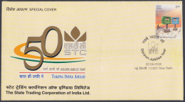 Inde India 2006 Special Cover The State Trading Corporation Of India Limited, Pictorial Postmark - Lettres & Documents