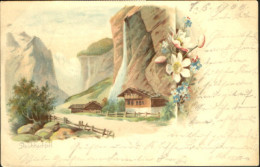 10581897 Lauterbrunnen BE Lauterbrunnen Staubbachfall X 1900 Lauterbrunnen BE - Sonstige & Ohne Zuordnung