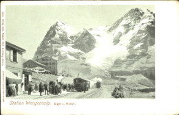 10581738 Wengernalp Wengernalp Station Ungelaufen Ca. 1900 Wengen - Otros & Sin Clasificación