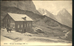 10581701 Grosse Scheidegg Grosse Scheidegg  X 1907 Grosse Scheidegg - Otros & Sin Clasificación