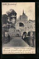 AK Wiesbaden, Heidenmauer Mit Römischem Tor  - Wiesbaden