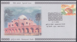 Inde India 2006 Special Cover Humayun's Tomb, Muslim Architecture, Monument, Heritage, Medieval, Pictorial Postmark - Cartas & Documentos