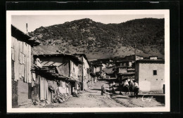 CPA Azrou, Une Rue Du Village Berbère  - Sonstige & Ohne Zuordnung