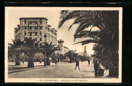 CPA Casablanca, Boulevard Du 4eme Zouaves  - Casablanca