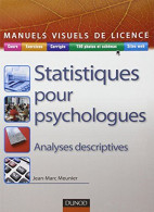 Statistiques Pour Psychologues: Analyses Descriptives - Other & Unclassified