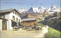 10581507 Niesen Kulm Niesen Kulm Hotel Ungelaufen Ca. 1920 Niesen Kulm - Otros & Sin Clasificación