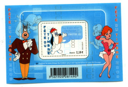 Bloc De France - "FÊTE DU TIMBRE (Droopy)" - 2008 - NEUF - 036 - Mint/Hinged