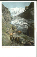 10581416 Grindelwald Grindelwald Gletscher Ungelaufen Ca. 1900 Grindelwald - Autres & Non Classés