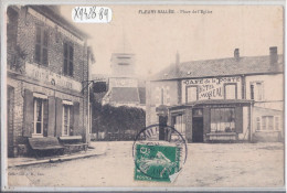 FLEURY-VALLEE- PLACE DE L EGLISE- CAFE DE LA POSTE- HOTEL MOREAU - Other & Unclassified