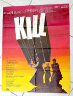 Affiche Ciné Orig KILL Romain Gary Emile Ajar Curd JURGENS James MASON 60X80 1971 - Plakate & Poster