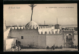 CPA Casablanca, Le Marabout De Sidi-Belyout  - Casablanca